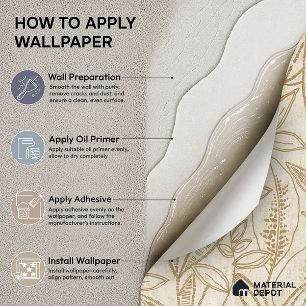 A71801 | 10 Meter x 21 Inches Nature Look Wallpaper - 57.37 Sq. Ft. | Minimum 15% wastage during installation