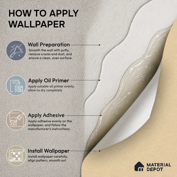 RD24-102 | 10 Meter x 21 Inch Stone Look Wallpaper - 57 Sq. Ft.