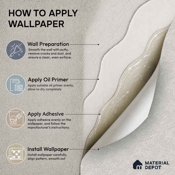RD24-115 | 10 Meter x 21 Inch  Stone Look Wallpaper - 57 Sq. Ft.