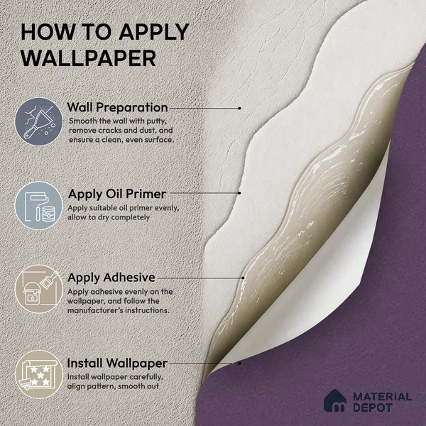 RD24-117 | 10 Meter x 21 Inch Stone Look Wallpaper - 57 Sq. Ft.