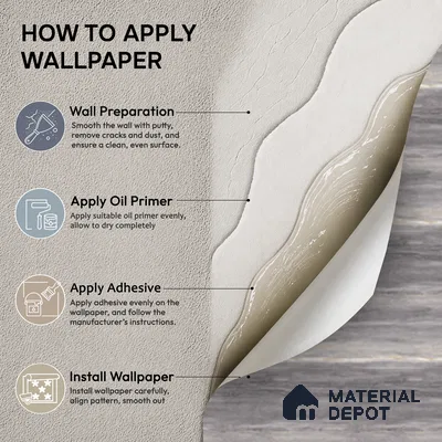 RD24-101 | 10 Meter x 21 Inch  Stone Look Wallpaper - 57 Sq. Ft.