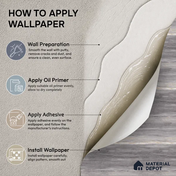 RD24-101 | 10 Meter x 21 Inch  Stone Look Wallpaper - 57 Sq. Ft.