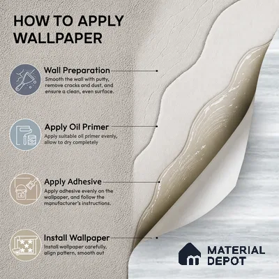 RD24-109 | 10 Meter x 21 Inch  Stone Look Wallpaper - 57 Sq. Ft.