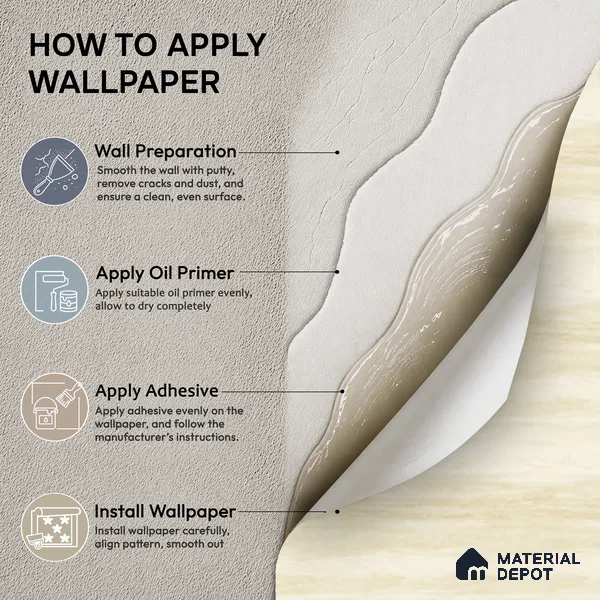 RD24-111 | 10 Meter x 21 Inch Stone Look Wallpaper - 57 Sq. Ft.
