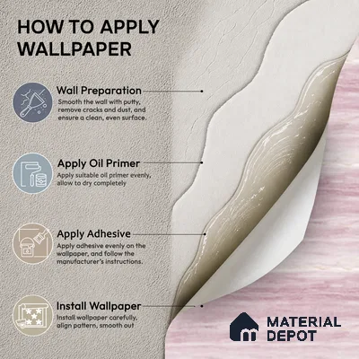 RD24-116 | 10 Meter x 21 Inch  Stone Look Wallpaper - 57 Sq. Ft.