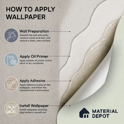 RD24-121 | 10 Meter x 21 Inch  Stone Look Wallpaper - 57 Sq. Ft.