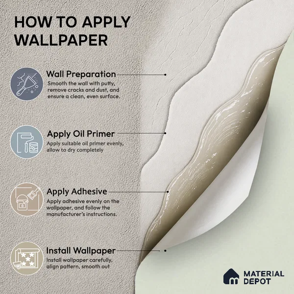 RD24-121 | 10 Meter x 21 Inch Stone Look Wallpaper - 57 Sq. Ft.