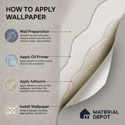 RD24-125 | 10 Meter x 21 Inch  Stone Look Wallpaper - 57 Sq. Ft.