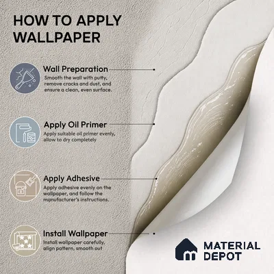 RD24-140 | 10 Meter x 21 Inch  Stone Look Wallpaper - 57 Sq. Ft.