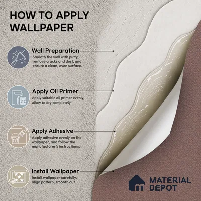 RD24-152 | 10 Meter x 21 Inch  Fabric Look Wallpaper - 57 Sq. Ft.