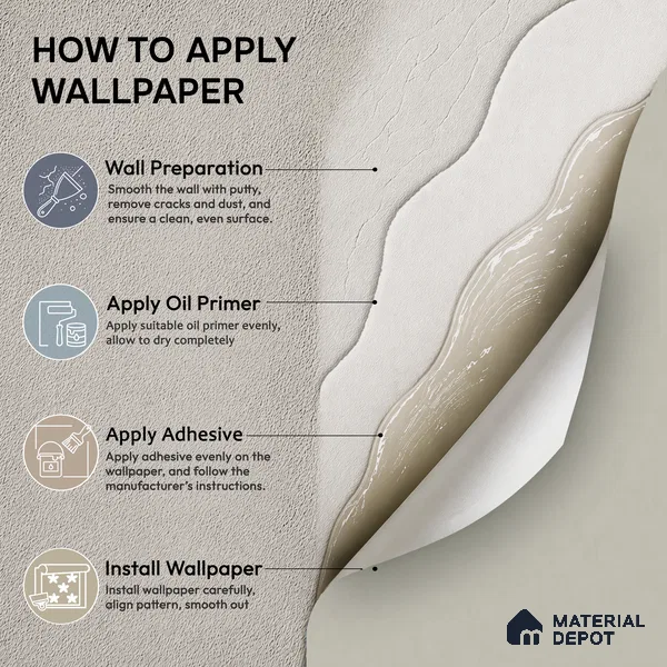 RD24-154 | 10 Meter x 21 Inch Plain Look Wallpaper - 57 Sq. Ft.