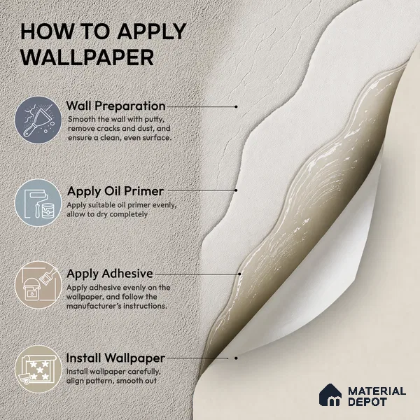 RD24-155 | 10 Meter x 21 Inch Plain Look Wallpaper - 57 Sq. Ft.