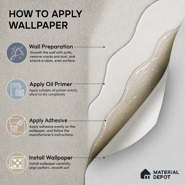 RD24-159 | 10 Meter x 21 Inch Plain Look Wallpaper - 57 Sq. Ft.