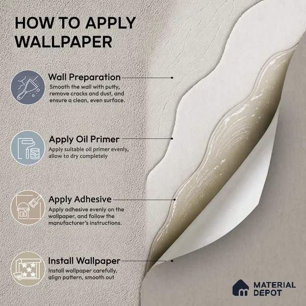 RD24-169 | 10 Meter x 21 Inch Fabric Look Wallpaper - 57 Sq. Ft.