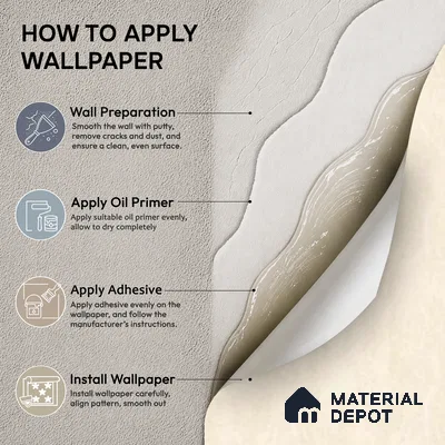 81400-2 | Cream Cloud Marble Texture Patterned Wallpaper - 5 Meter x 42 Inch, 57 Sq. Ft.