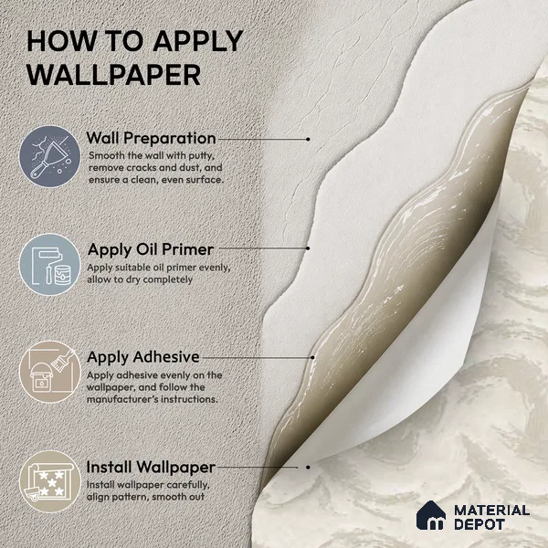 81416-3 | 5 Meter x 42 Inch Patterned Look Wallpaper - 57 Sq. Ft.