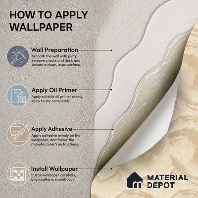 81416-4 | 5 Meter x 42 Inch  Patterned Look Wallpaper - 57 Sq. Ft.