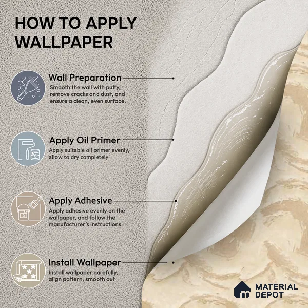 81416-4 | 5 Meter x 42 Inch Patterned Look Wallpaper - 57 Sq. Ft.