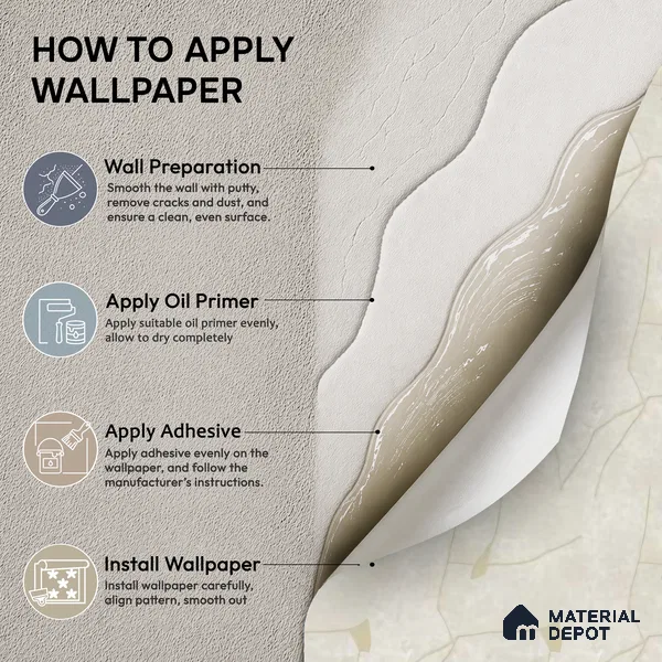 81406-2 | 5 Meter x 42 Inch  Stone Look Wallpaper - 57 Sq. Ft.
