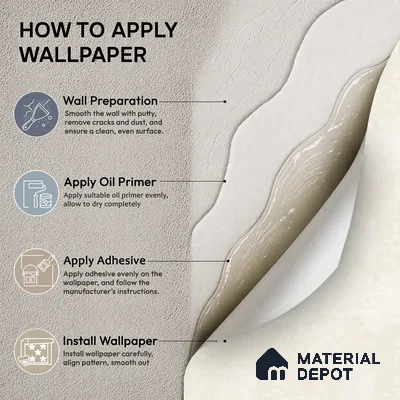 81405-1 | 5 Meter x 42 Inch  Stone Look Wallpaper - 57 Sq. Ft.