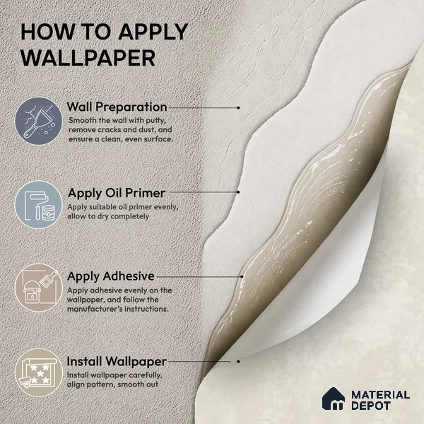81405-2 | 5 Meter x 42 Inch Stone Look Wallpaper - 57 Sq. Ft.