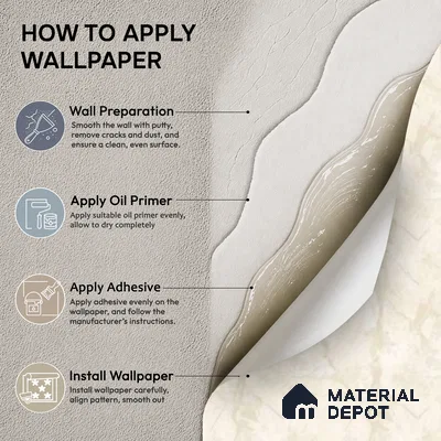 81408-2 | 5 Meter x 42 Inch  Stone Look Wallpaper - 57 Sq. Ft.