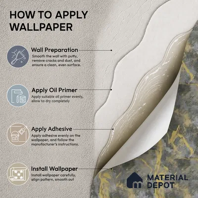 81408-4 | 5 Meter x 42 Inch  Stone Look Wallpaper - 57 Sq. Ft.