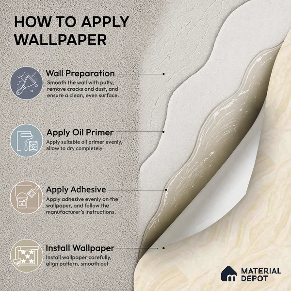 81410-2 | 5 Meter x 42 Inch Stone Look Wallpaper - 57 Sq. Ft.