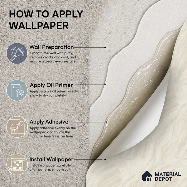 81410-3 | 5 Meter x 42 Inch Stone Look Wallpaper - 57 Sq. Ft.