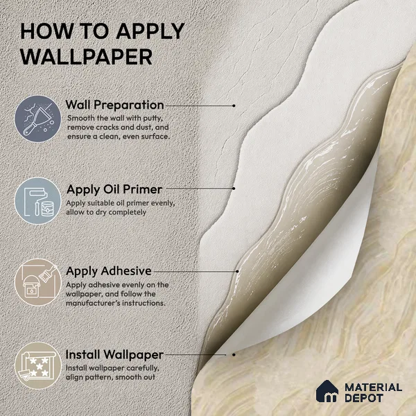 81410-4 | 5 Meter x 42 Inch  Stone Look Wallpaper - 57 Sq. Ft.