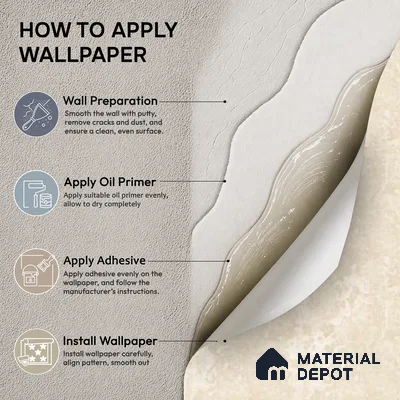 81409-2 | 5 Meter x 42 Inch  Stone Look Wallpaper - 57 Sq. Ft.