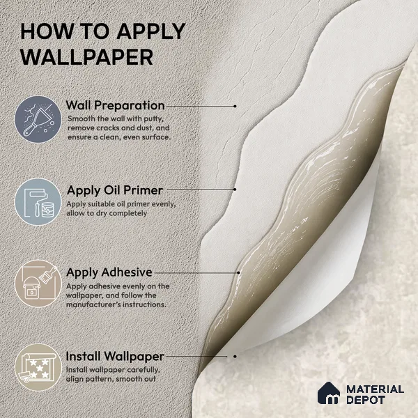 81409-3 | 5 Meter x 42 Inch  Stone Look Wallpaper - 57 Sq. Ft.