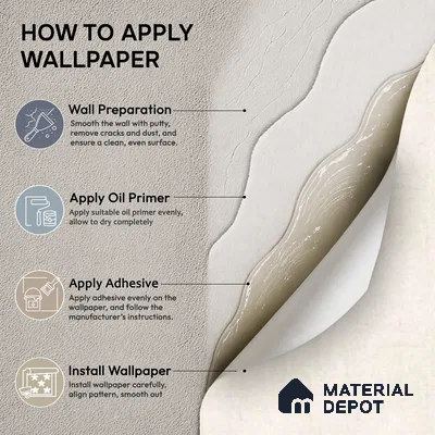 81411-1 | 5 Meter x 42 Inch  Stone Look Wallpaper - 57 Sq. Ft.