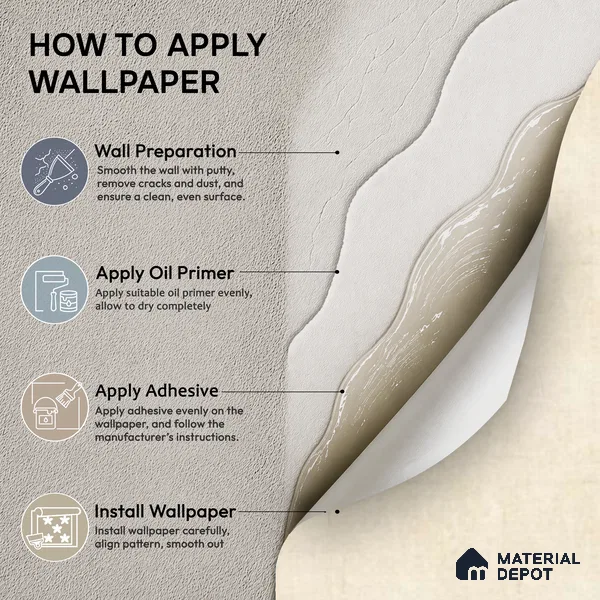 81411-2 | 5 Meter x 42 Inch Stone Look Wallpaper - 57 Sq. Ft.