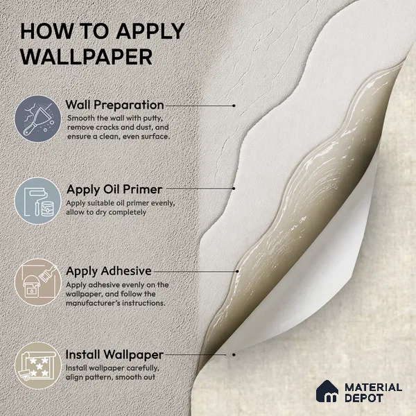 81411-3 | 5 Meter x 42 Inch Stone Look Wallpaper - 57 Sq. Ft.