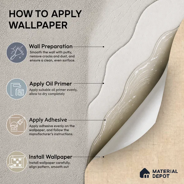 81411-4 | 5 Meter x 42 Inch  Stone Look Wallpaper - 57 Sq. Ft.