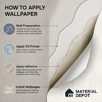 M9-2 | 10 Meter x 21 Inches Patterned Look Wallpaper - 57.37 Sq. Ft. | Minimum 15% wastage during installation