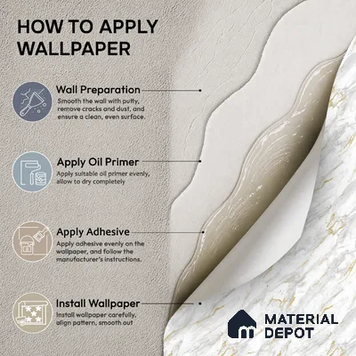 M11-2 | 10 Meter x 21 Inches Marble Look Wallpaper - 57.37 Sq. Ft. | Minimum 10% wastage during installation