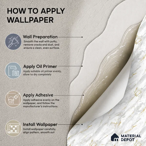 M11-2 | 10 Meter x 21 Inches Marble Look Wallpaper - 57.37 Sq. Ft. | Minimum 10% wastage during installation