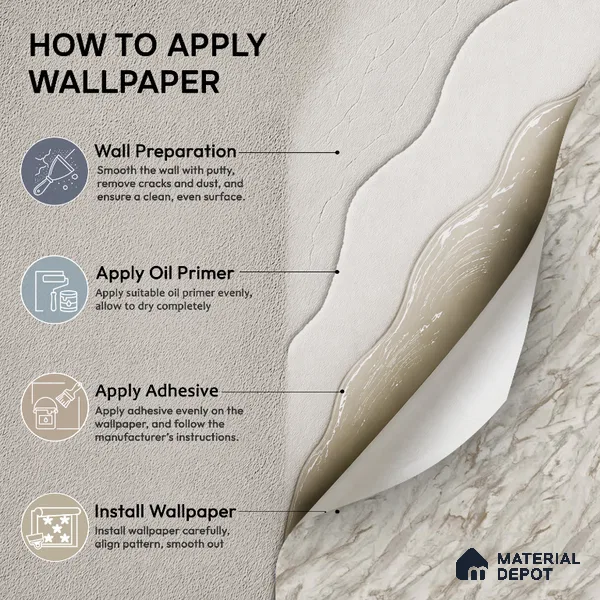 M11-3 | 10 Meter x 21 Inches Marble Look Wallpaper - 57.37 Sq. Ft. | Minimum 10% wastage during installation