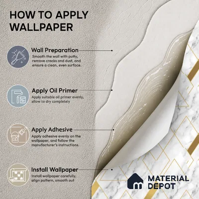 M12-2 | 10 Meter x 21 Inches Texture Look Wallpaper - 57.37 Sq. Ft. | Minimum 15% wastage during installation