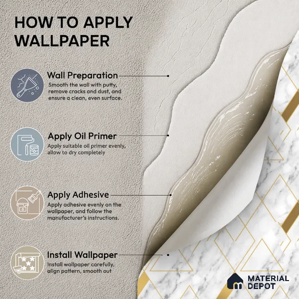 M12-2 | 10 Meter x 21 Inches Texture Look Wallpaper - 57.37 Sq. Ft. | Minimum 15% wastage during installation
