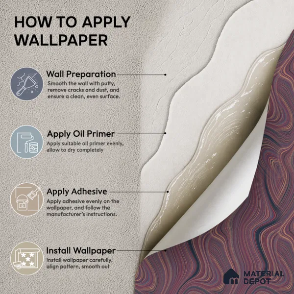 SO27050 | 10 Meter x 21 Inches Abstract Look Wallpaper - 57.41 Sq. Ft.