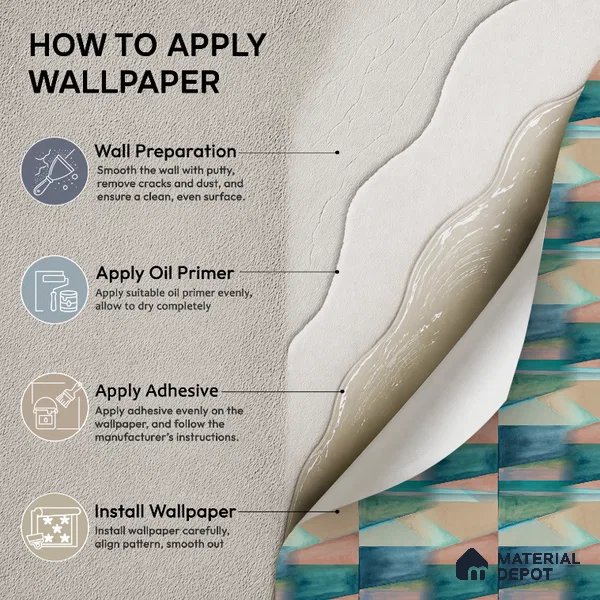 SO27031 | 10 Meter x 21 Inches Abstract Look Wallpaper - 57.41 Sq. Ft.