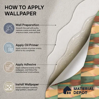 SO27035 | Multicolour Warm Watercolor Block Abstract Look Wallpaper 10 Meter x 21 Inches - 57.41 Sq. Ft.