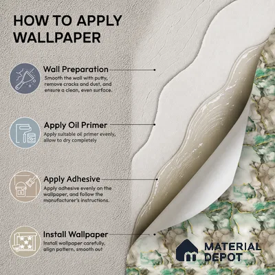 15-555-15 | 10 Meter x 21 Inches Abstract Look Wallpaper - 57.41 Sq. Ft.