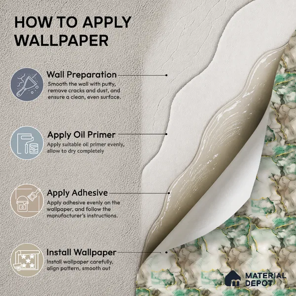 15-555-15 | 10 Meter x 21 Inches Abstract Look Wallpaper - 57.41 Sq. Ft.