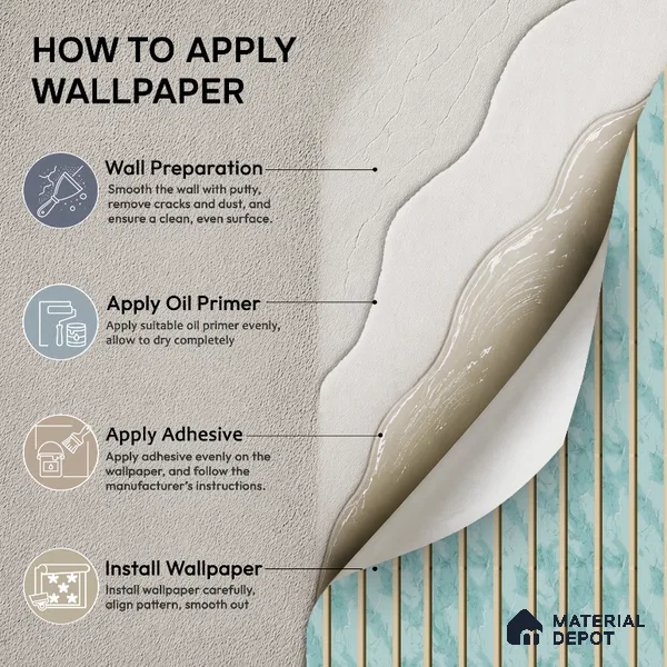 52-555-52 | 10 Meter x 21 Inches Stripes Look Wallpaper - 57.41 Sq. Ft.