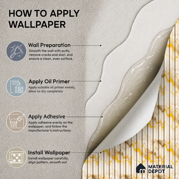 54-555-54 | 10 Meter x 21 Inches Stripes Look Wallpaper - 57.41 Sq. Ft.