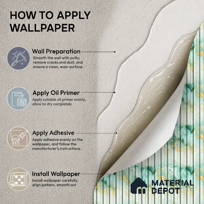 57-555-57 | 10 Meter x 21 Inches Stripes Look Wallpaper - 57.41 Sq. Ft.